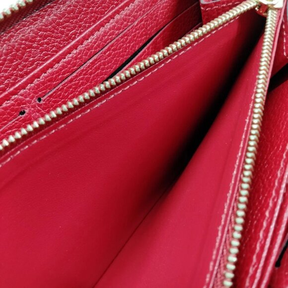 Louis Vuitton LV Long Wallet Red Monogram Empreinte 450-081825 - Picture 7 of 9